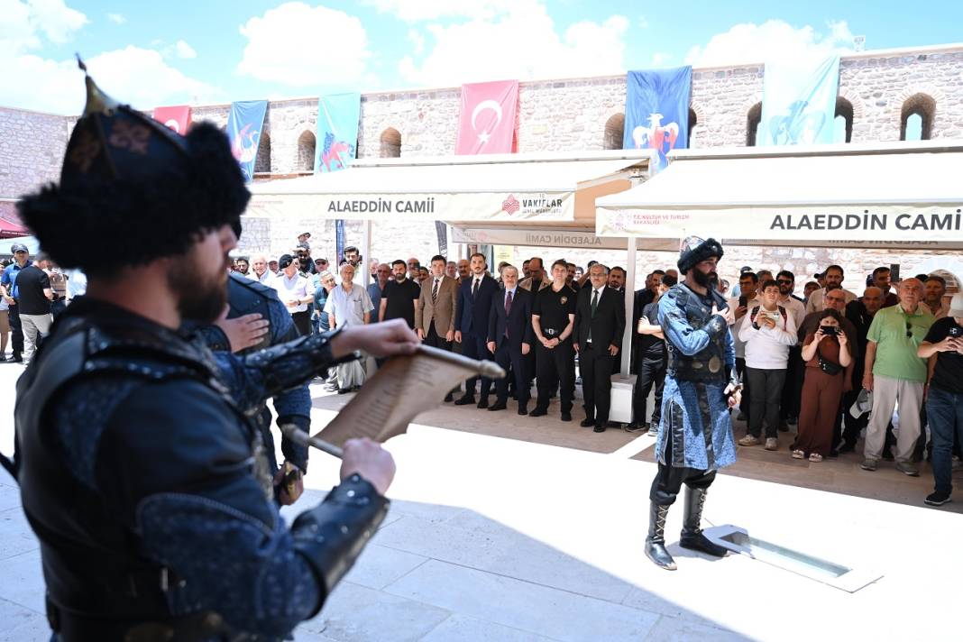 Konya'da 929 yıl sonra aynı ruh! Selçuklu Sultanları böyle anıldı 4